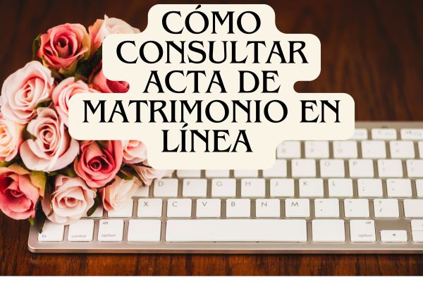 Acta de Matrimonio en Linea